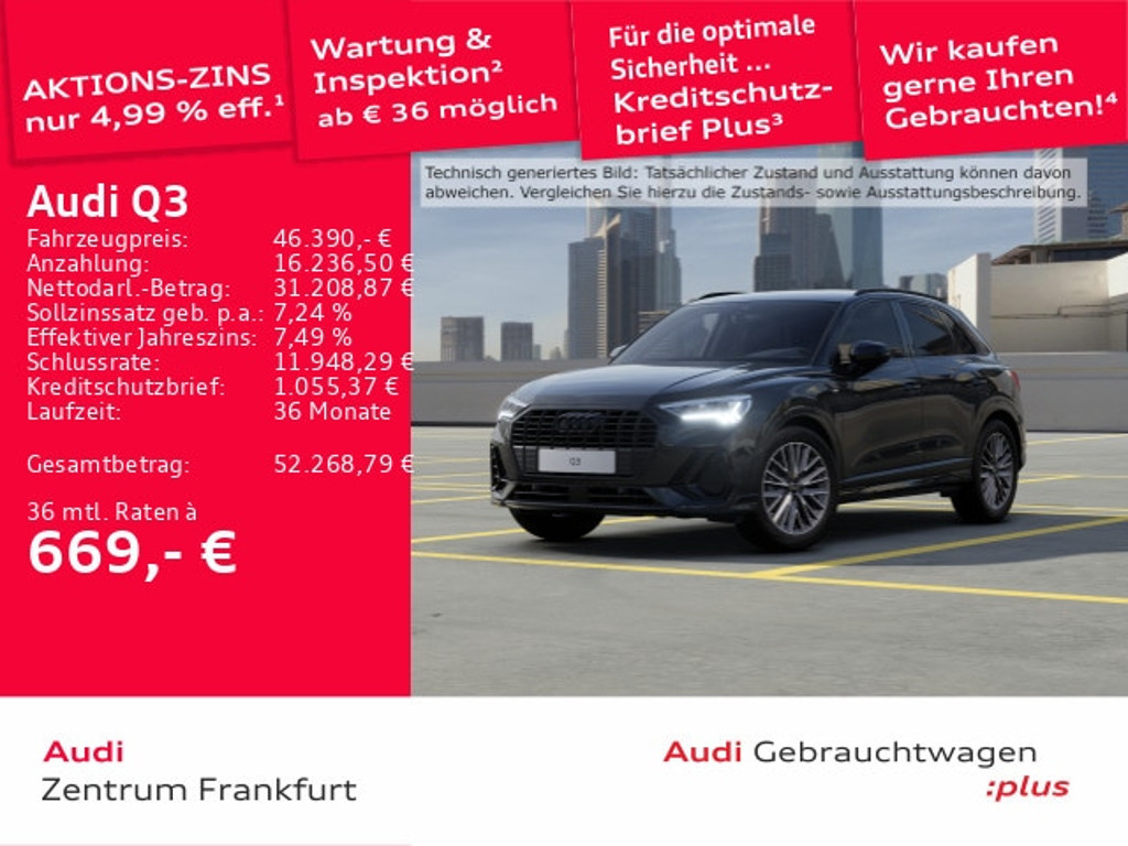 Audi Q3 2025 Benzine