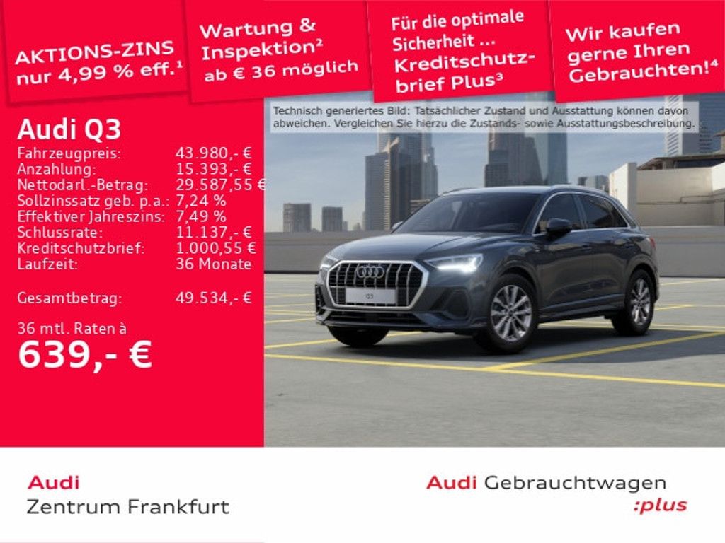 Audi Q3 2025 Benzine