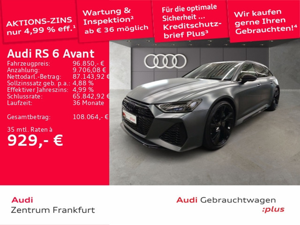 Audi RS6 2022 Benzine