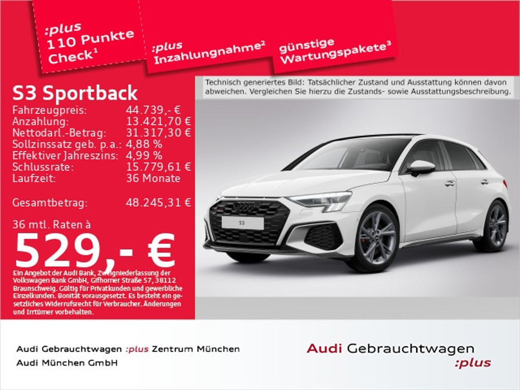 Audi S3 2024 Benzine