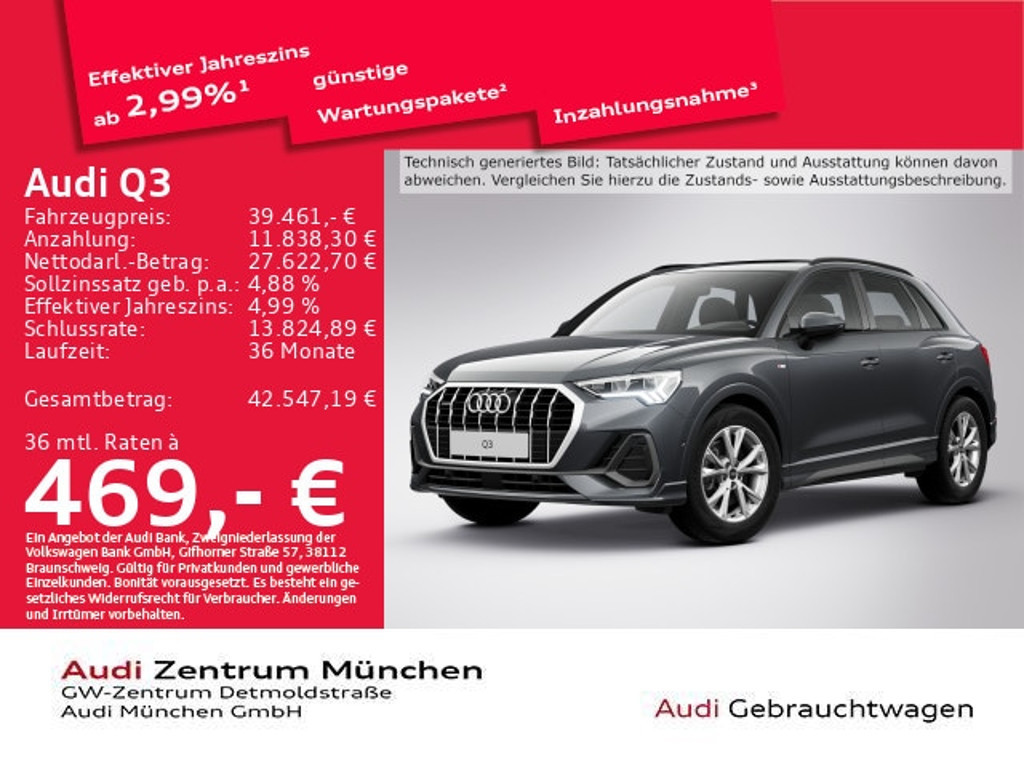 Audi Q3 2022 Benzine
