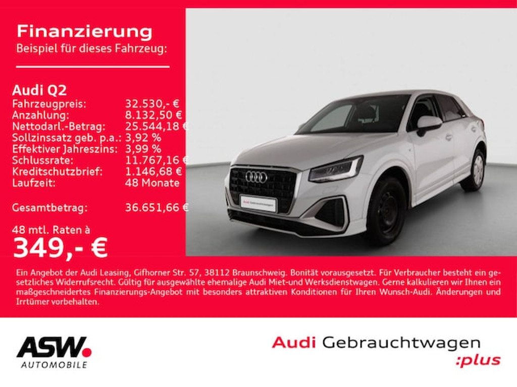 Audi Q2 2025 Benzine