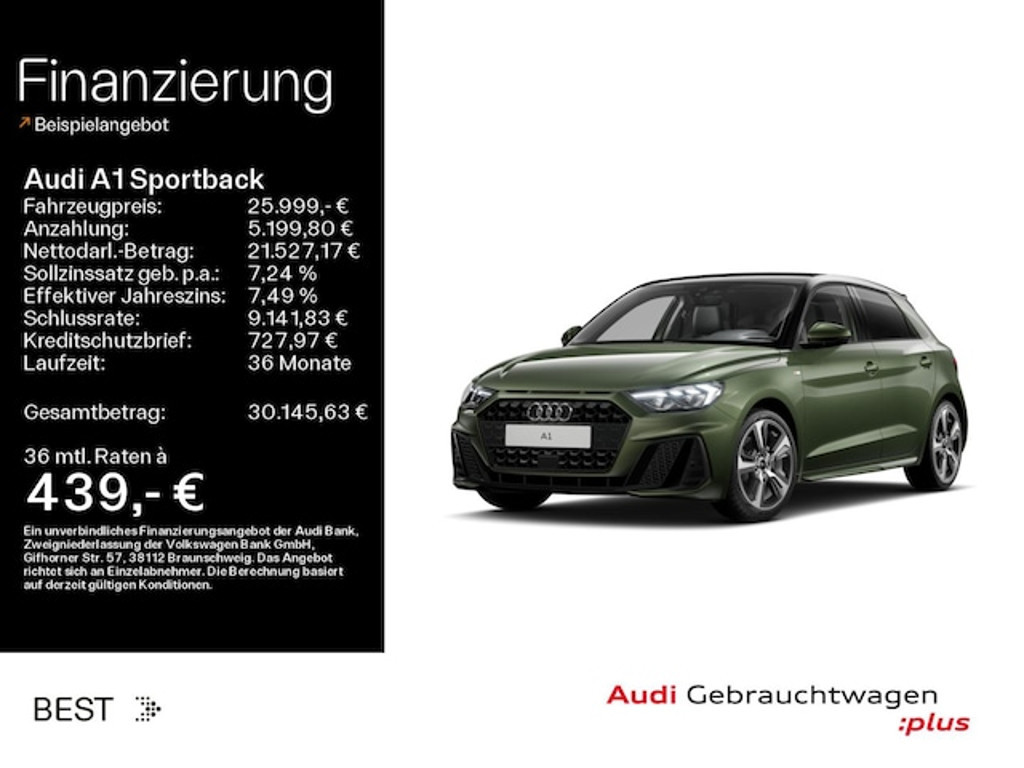 Audi A1 2025 Benzine