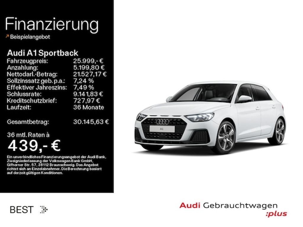 Audi A1 2025 Benzine