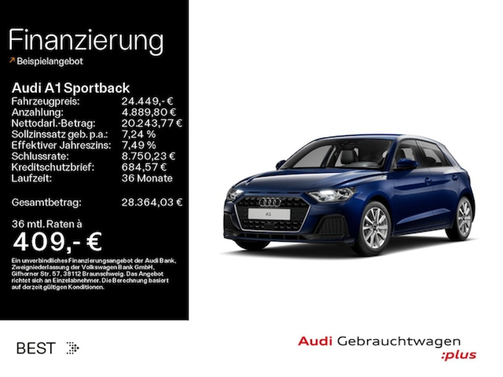 Audi A1 2025 Benzine