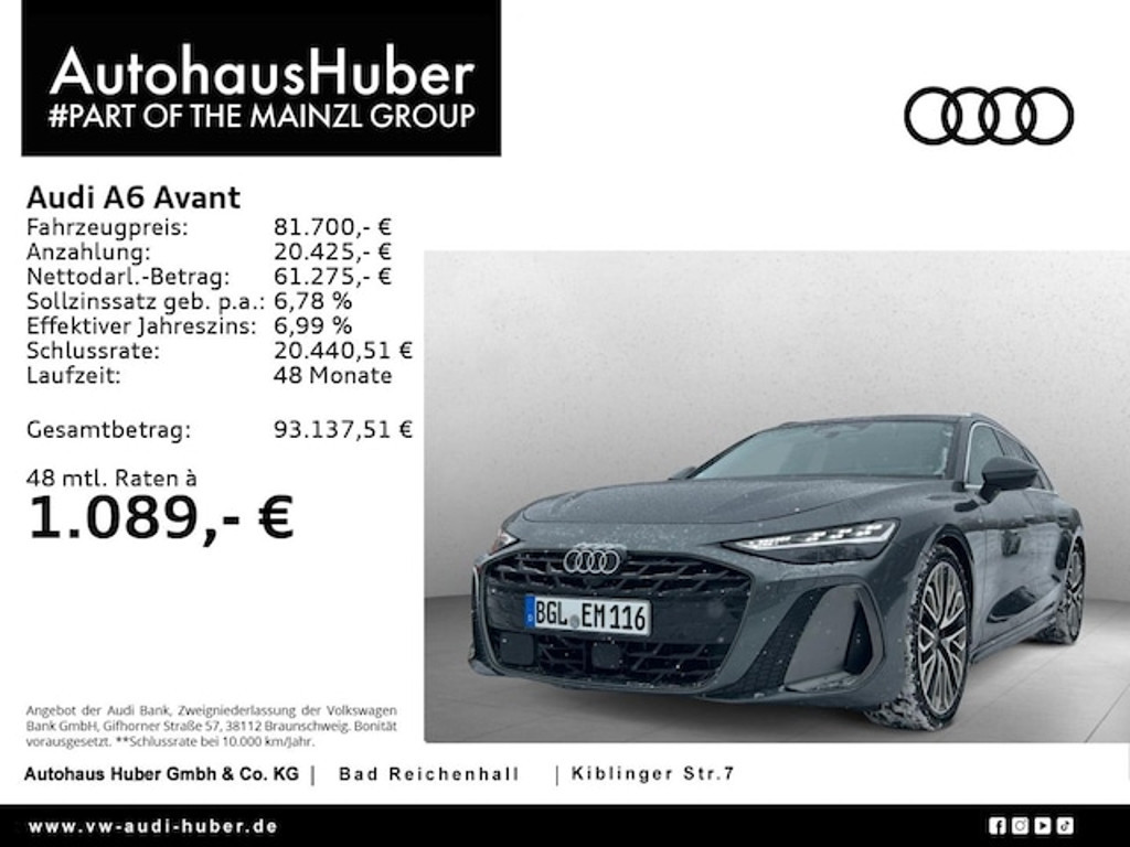 Audi A6 e-tron 2025 Benzine