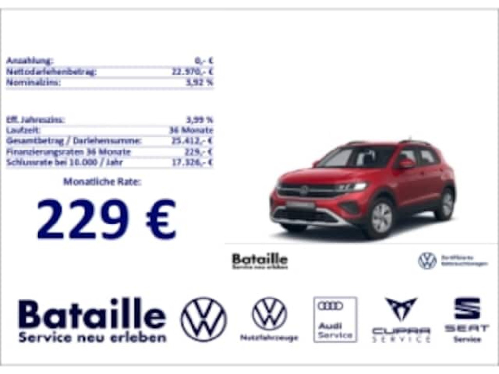 Volkswagen T-Cross 2024 Benzine