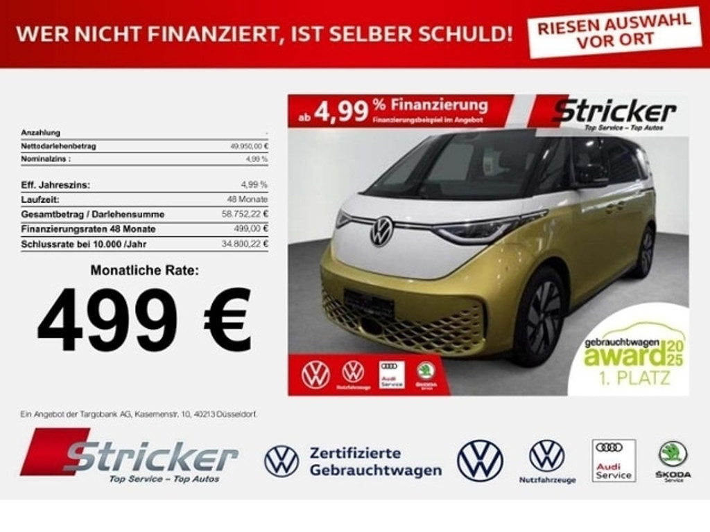 Volkswagen ID. Buzz 2024 Elektrisch