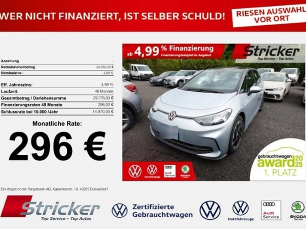 Volkswagen ID.3 2024 Elektrisch