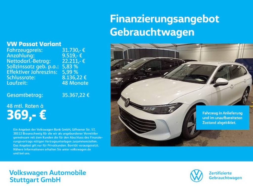 Volkswagen Passat 2025 Benzine