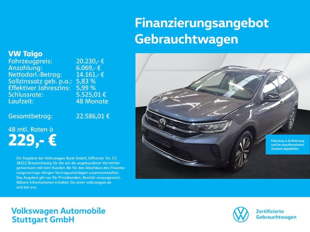 Volkswagen Taigo 2025 Benzine