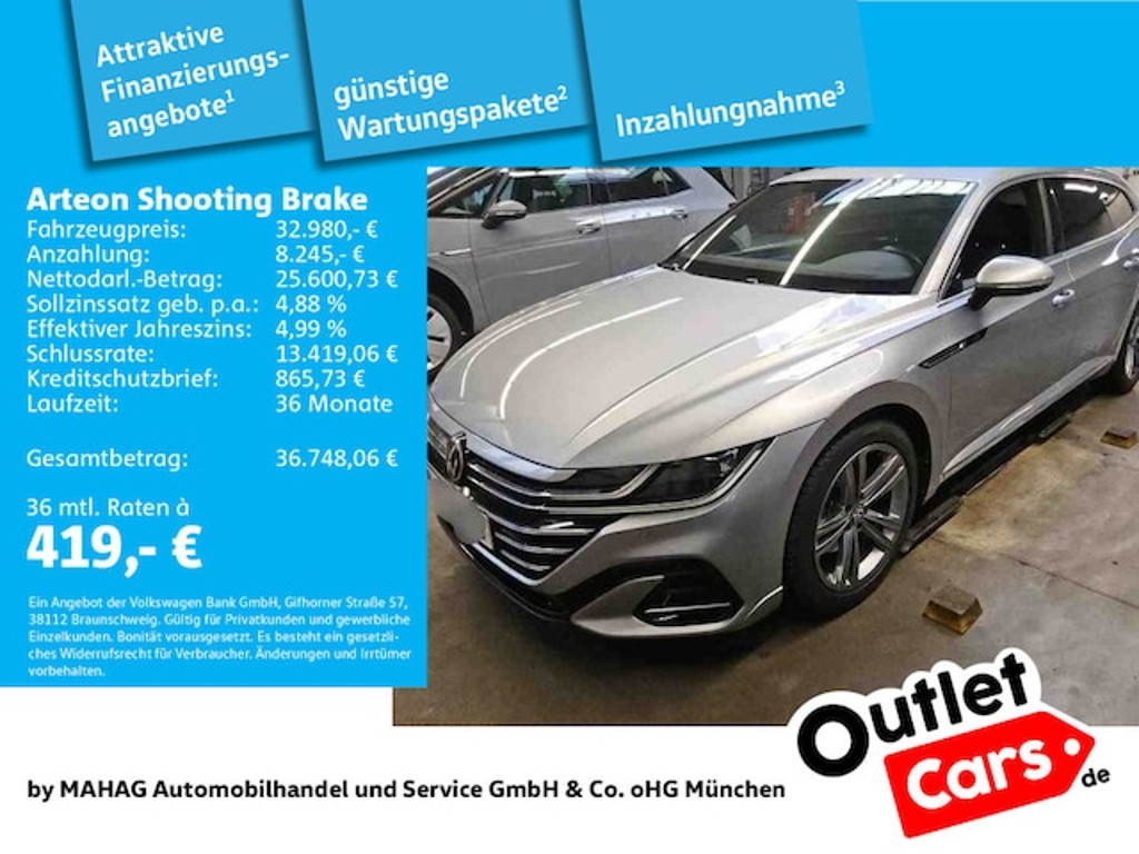 Volkswagen Arteon Shooting Brake 2022 Benzine