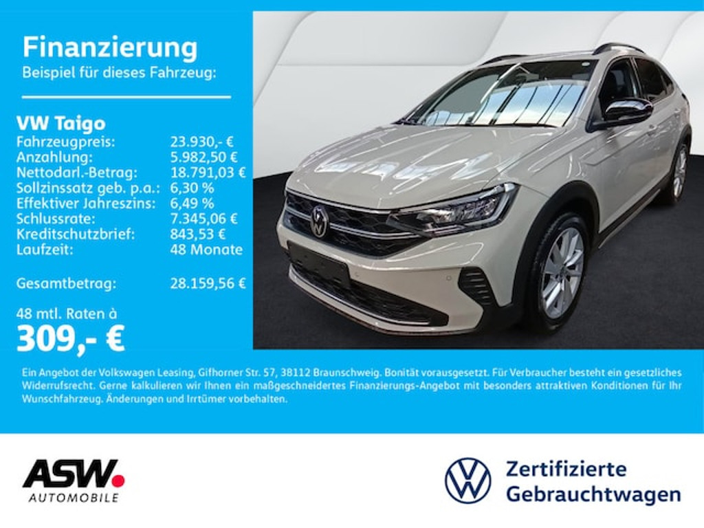 Volkswagen Taigo 2025 Benzine