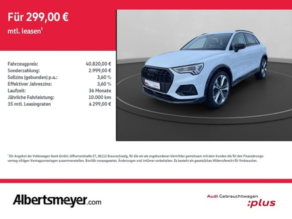 Audi Q3 2025 Benzine