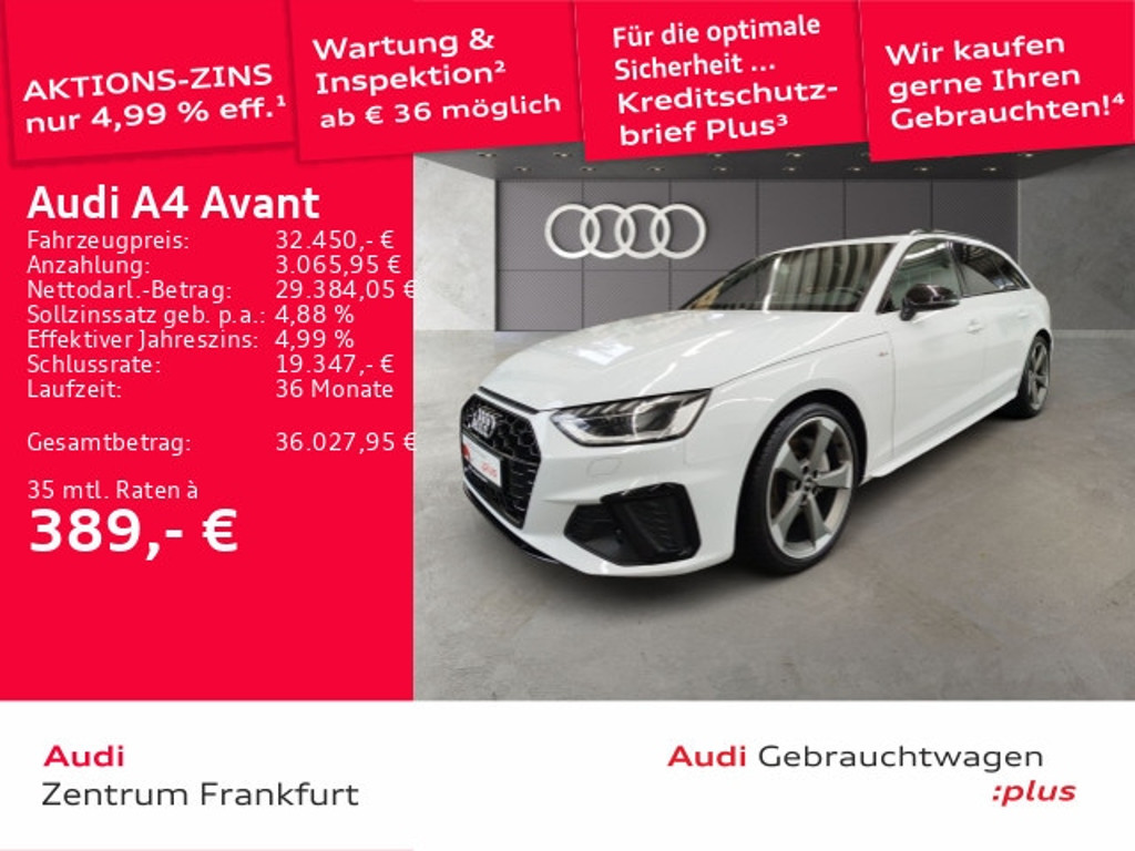 Audi A4 2022 Benzine