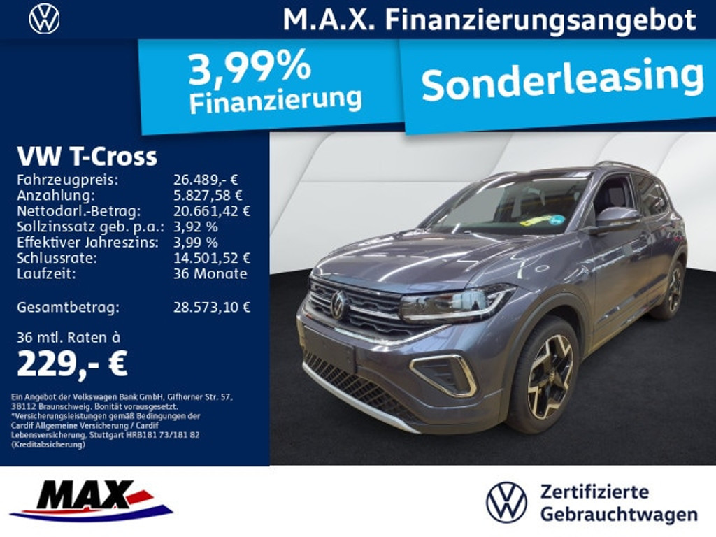 Volkswagen T-Cross 2025 Benzine