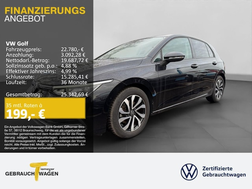 Volkswagen Golf 2022 Benzine