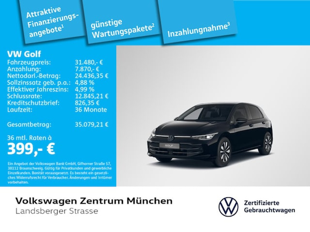 Volkswagen Golf 2025 Benzine