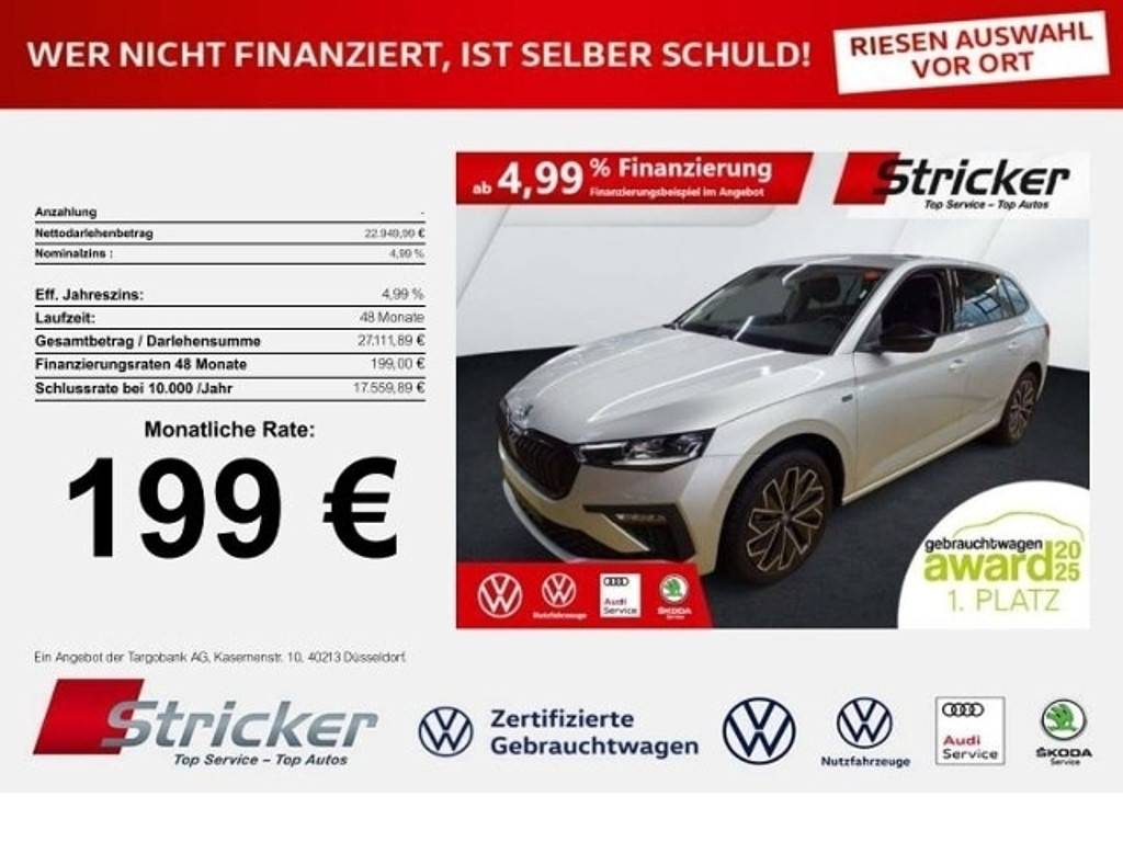 Skoda Scala 2025 Benzine