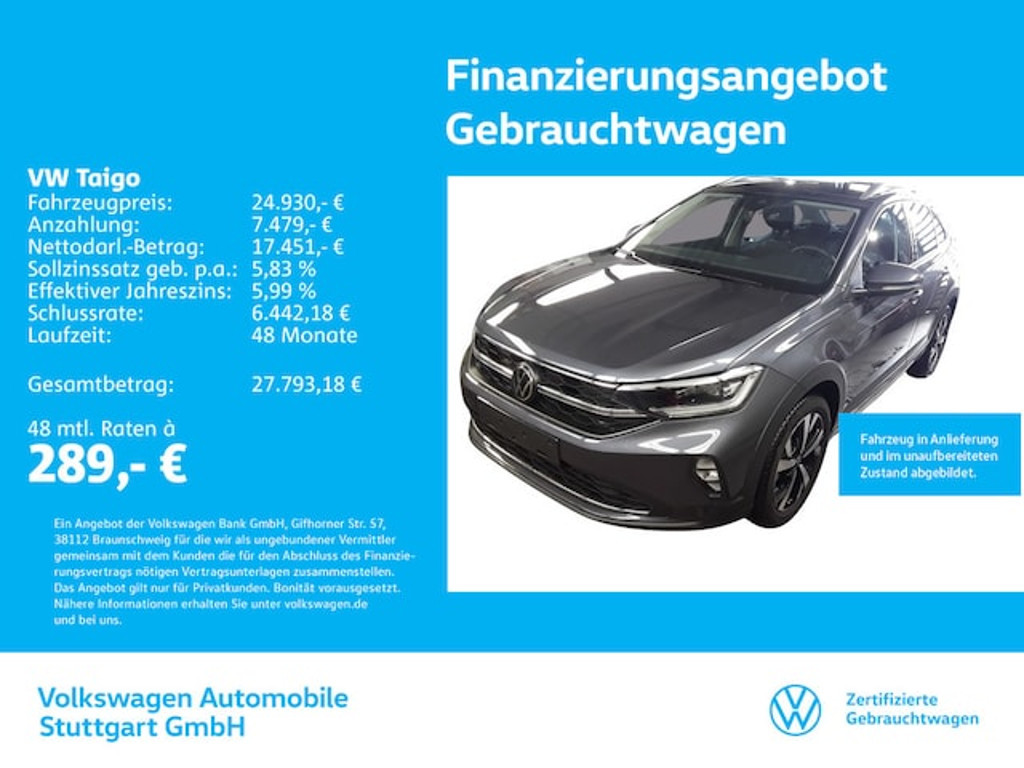 Volkswagen Taigo 2025 Benzine