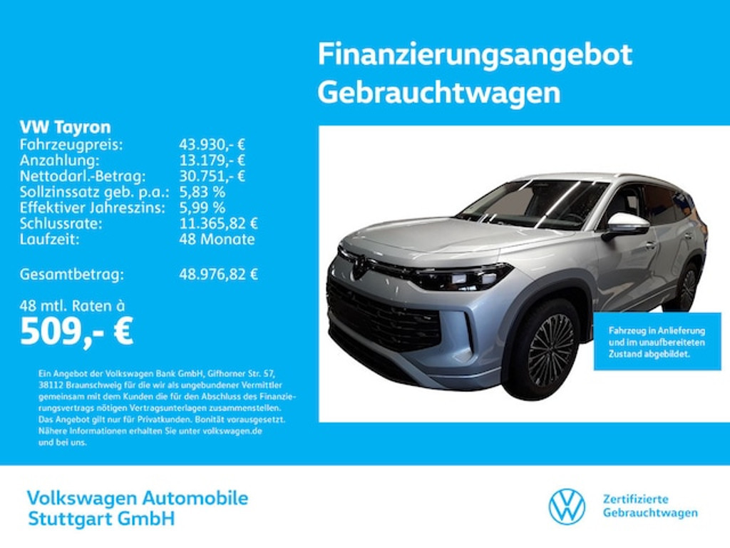 Volkswagen Tayron 2025 Diesel