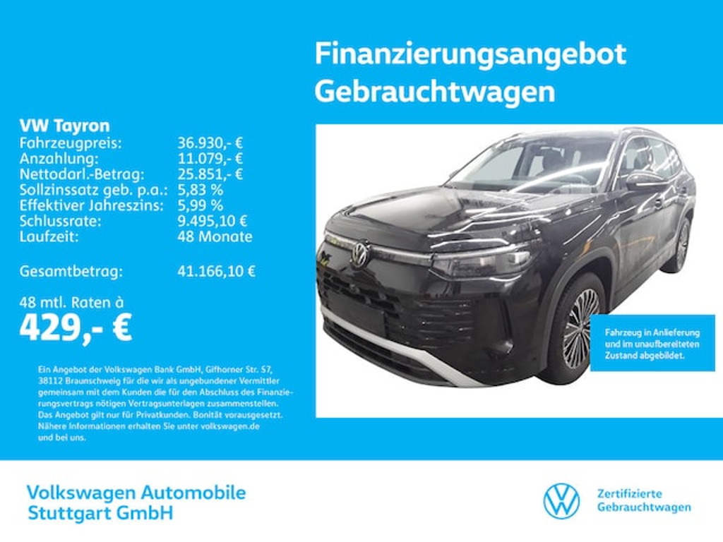 Volkswagen Tayron 2025 Benzine