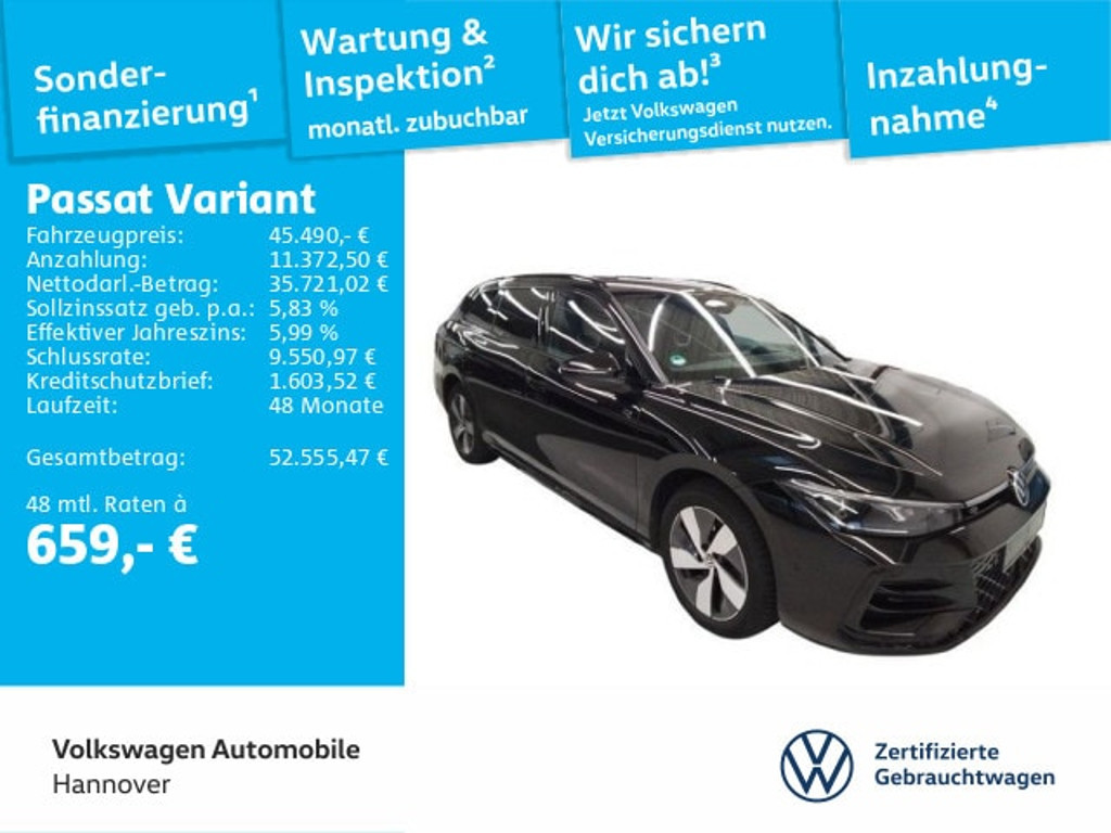 Volkswagen Passat 2025 Hybride Benzine