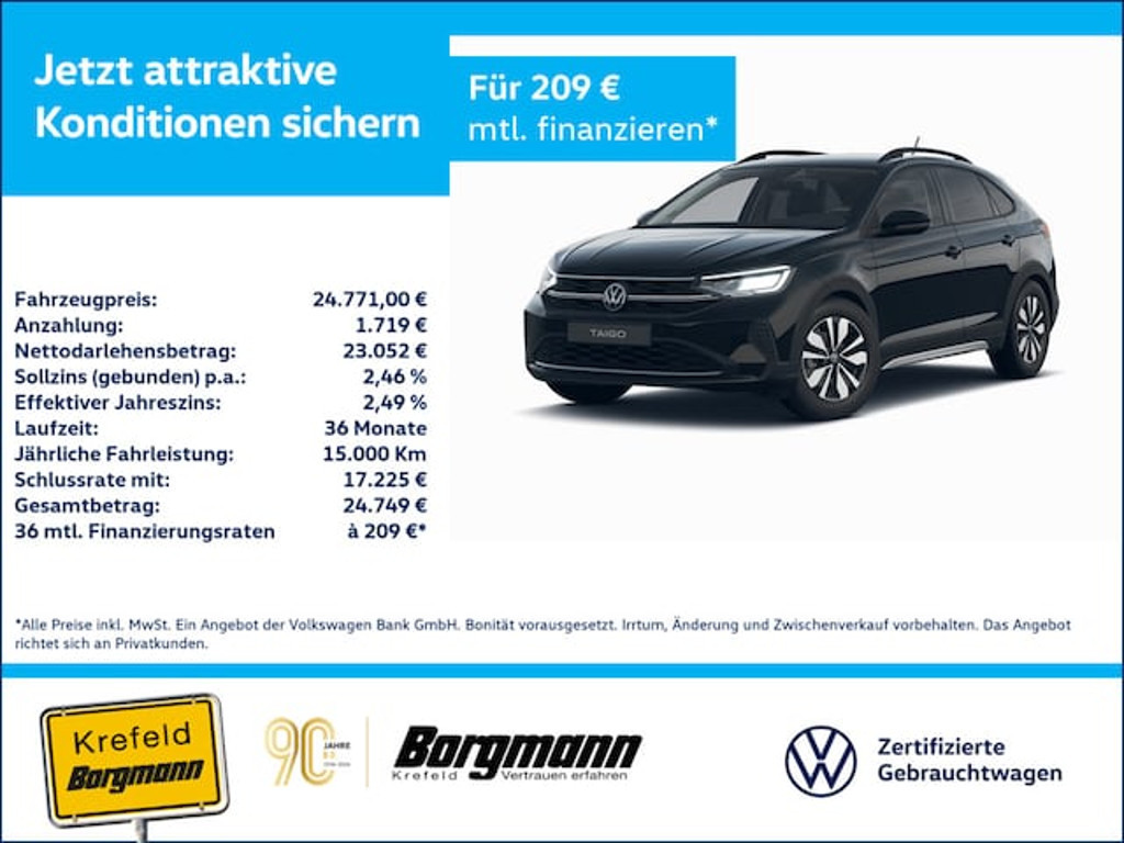 Volkswagen Taigo 2025 Benzine