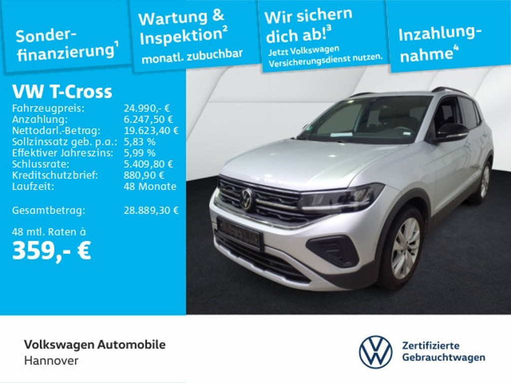 Volkswagen T-Cross 2025 Benzine