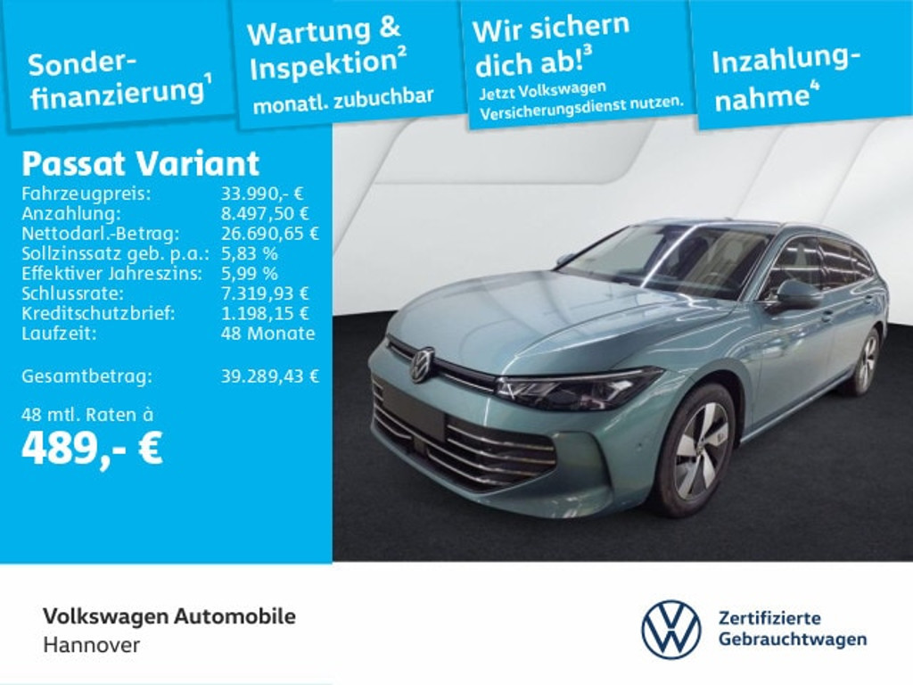 Volkswagen Passat 2025 Benzine