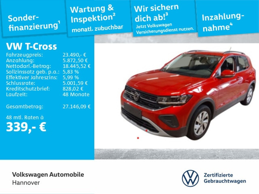 Volkswagen T-Cross 2024 Benzine
