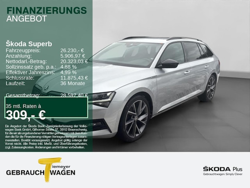 Skoda Superb 2022 Hybride Benzine