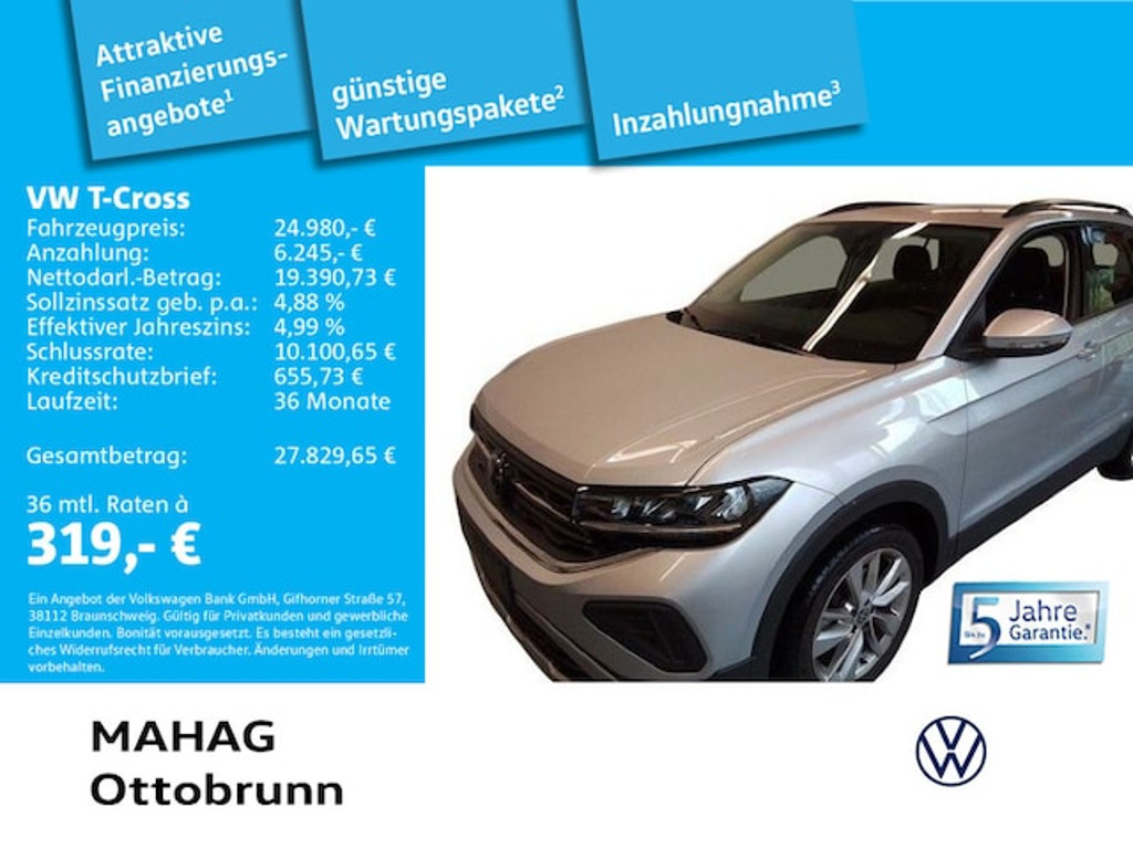 Volkswagen T-Cross 2024 Benzine