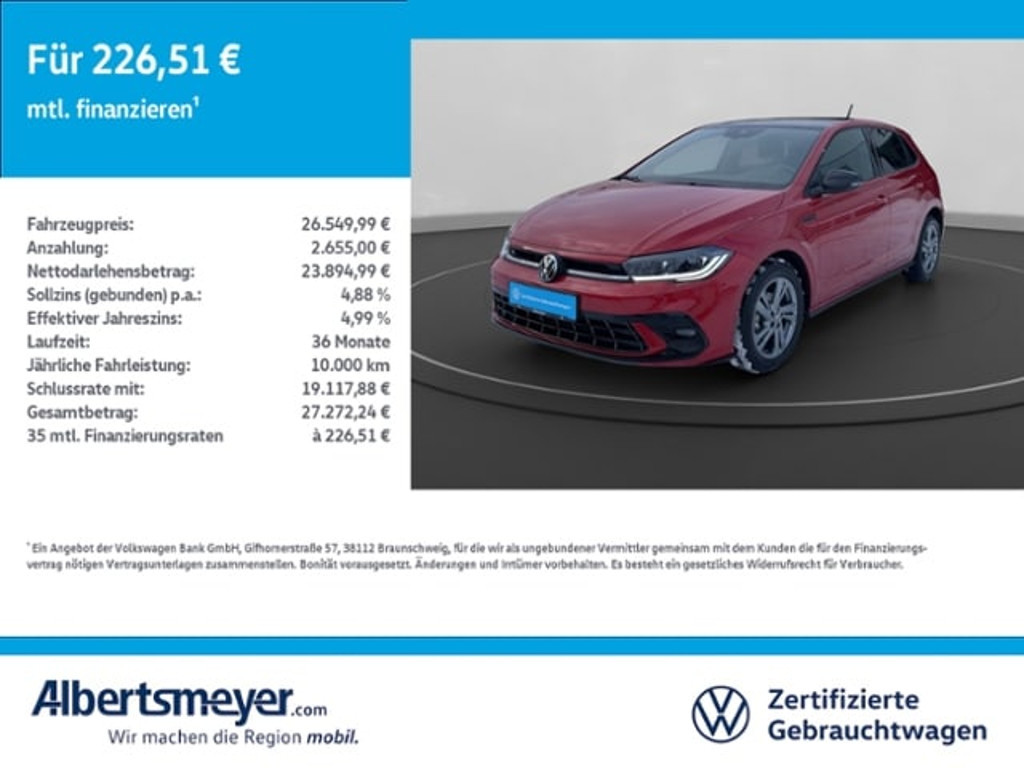 Volkswagen Polo 2025 Benzine