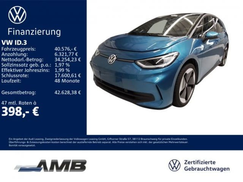 Volkswagen ID.3 2025 Elektrisch