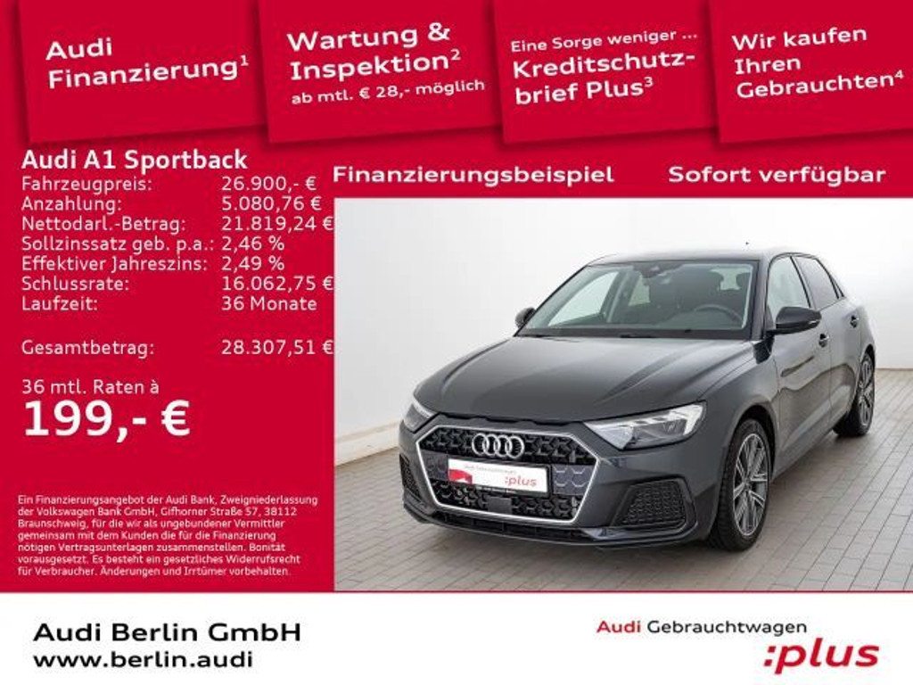 Audi A1 2025 Benzine