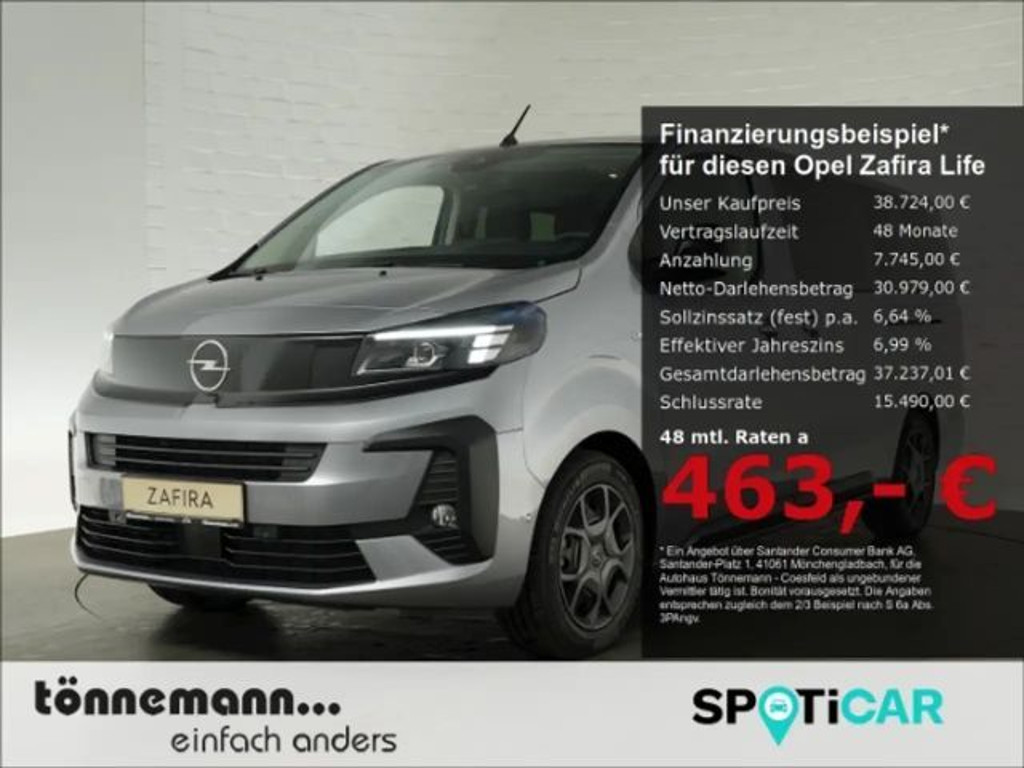 Opel Zafira Life 2025 Diesel
