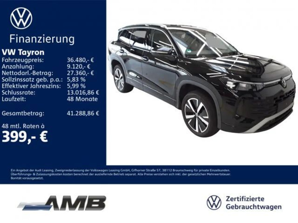 Volkswagen Tayron 2025 Benzine