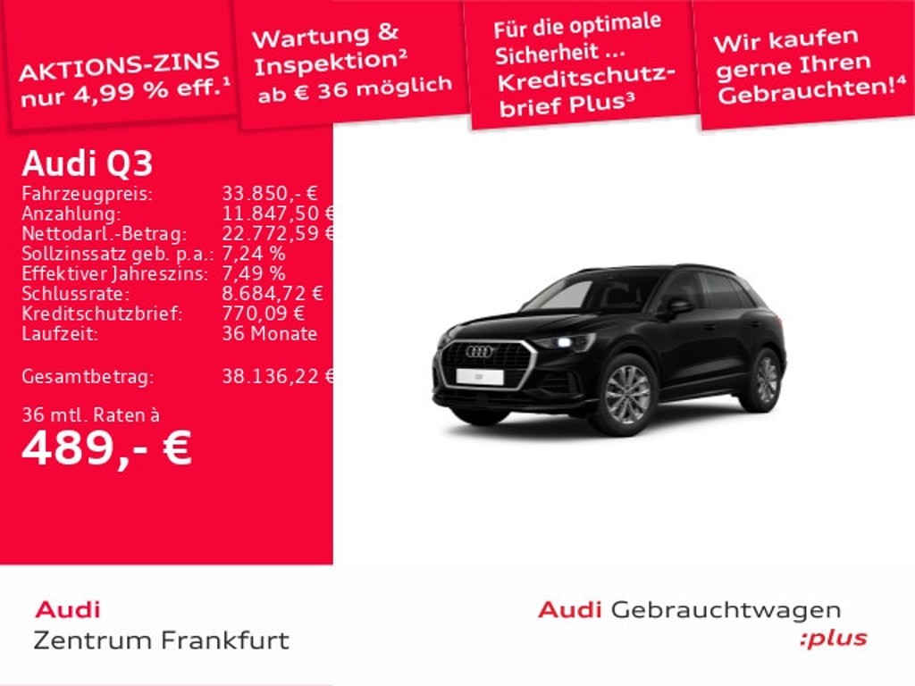Audi Q3 2024 Benzine