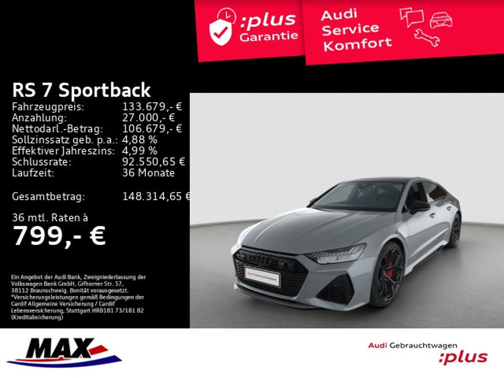Audi RS7 2025 Benzine