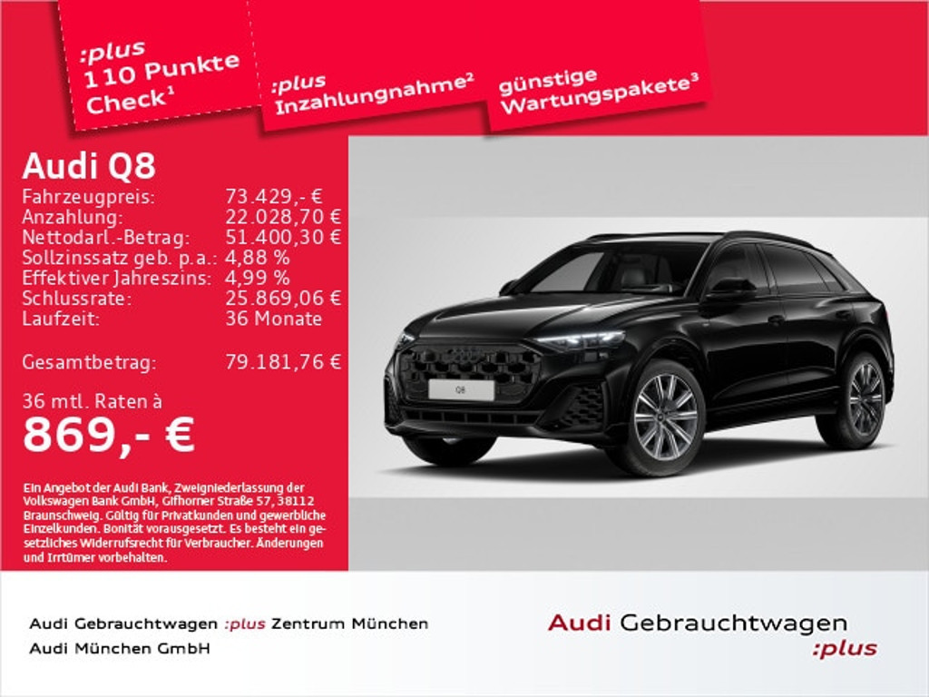 Audi Q8 2025 Benzine