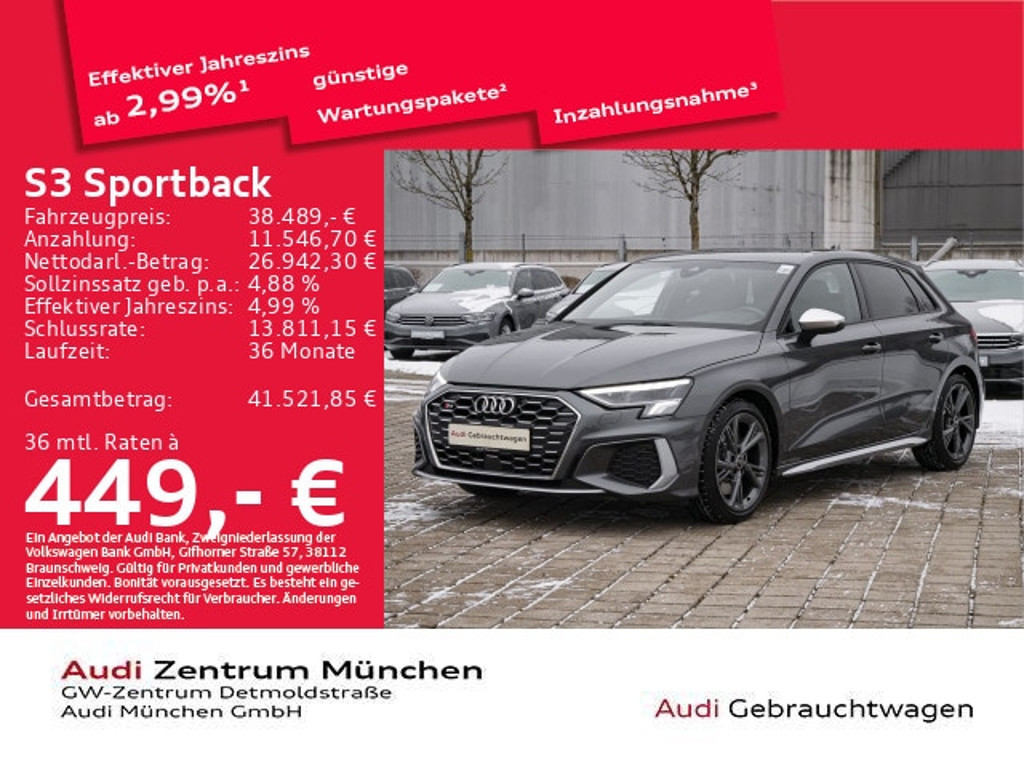 Audi S3 2024 Benzine