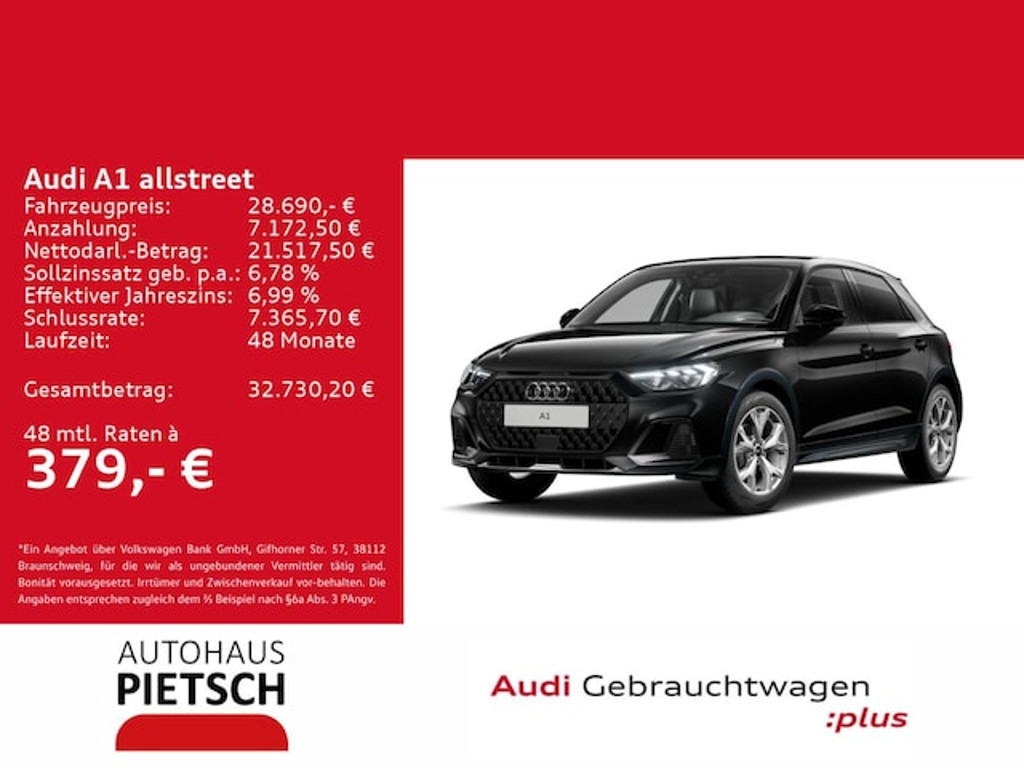 Audi A1 2025 Benzine