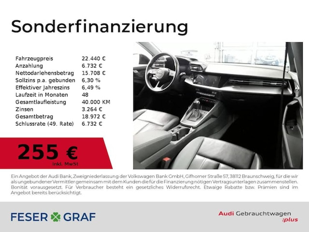 Audi A3 2023 Benzine
