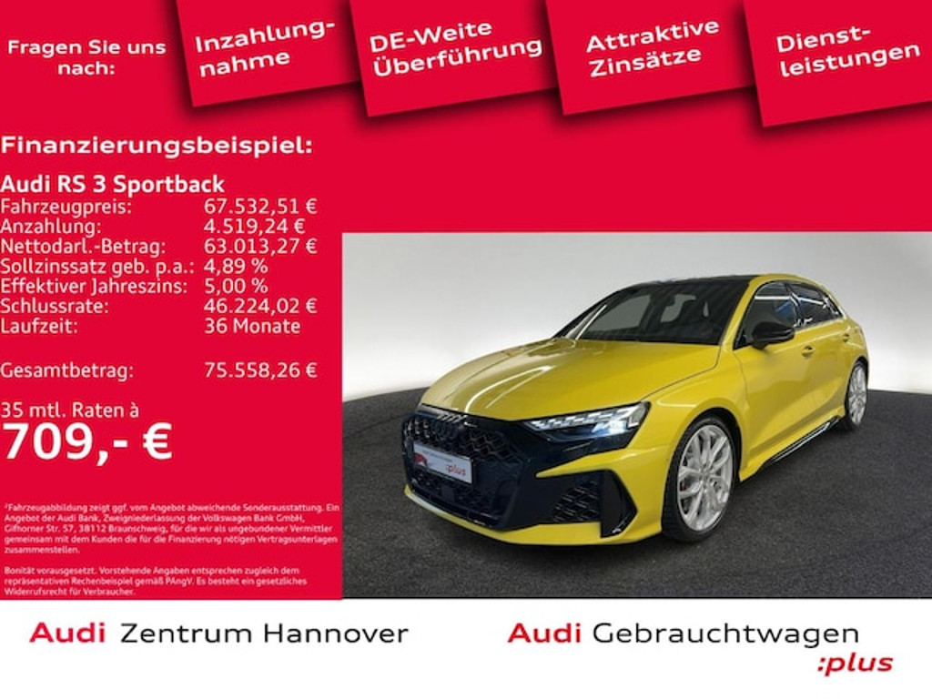 Audi RS3 2025 Benzine