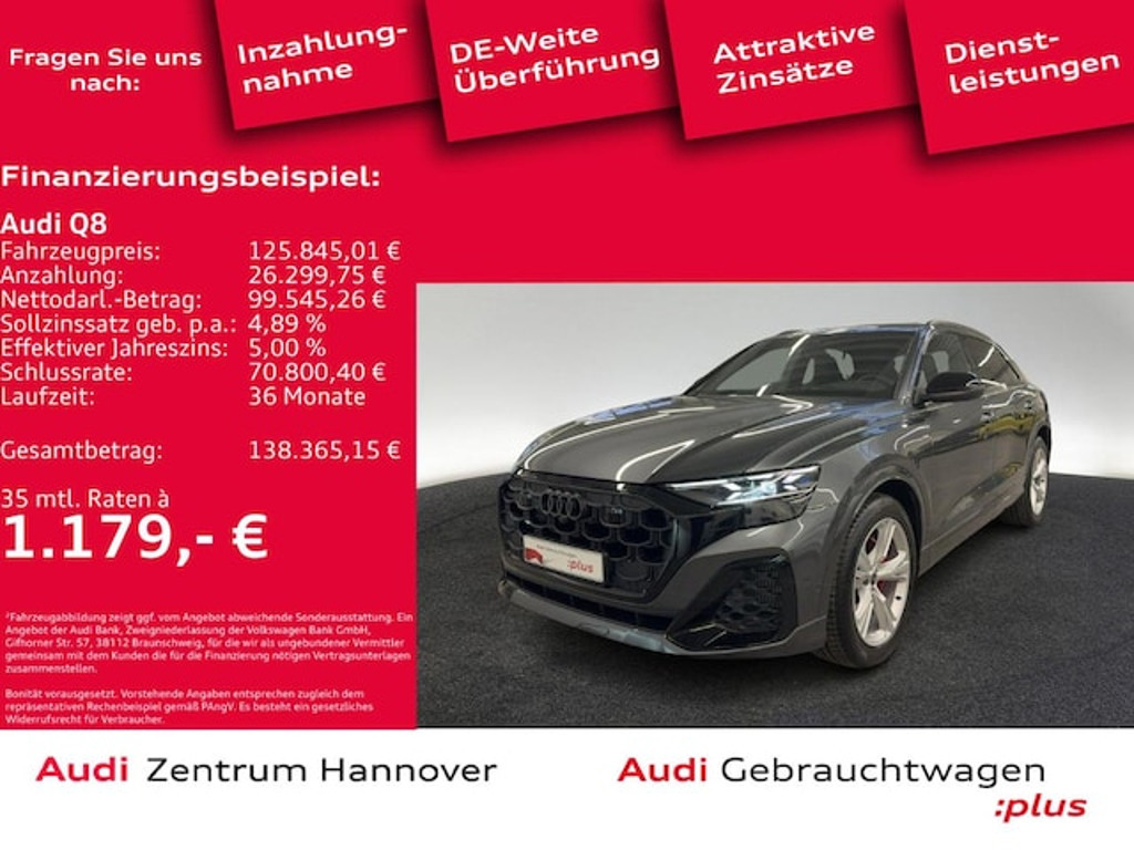 Audi Q8 2025 Hybride Benzine