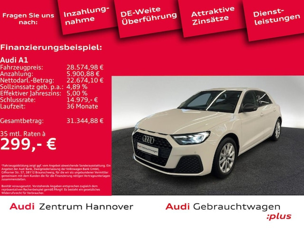 Audi A1 2025 Benzine