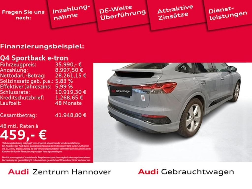 Audi Q4 e-tron 2022 Elektrisch