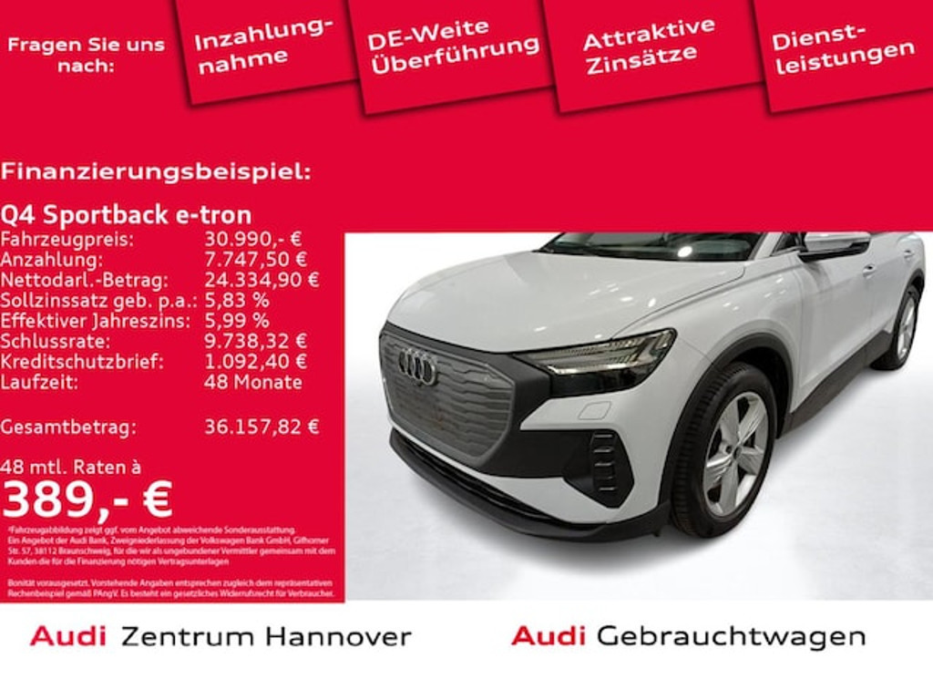 Audi Q4 e-tron 2022 Elektrisch