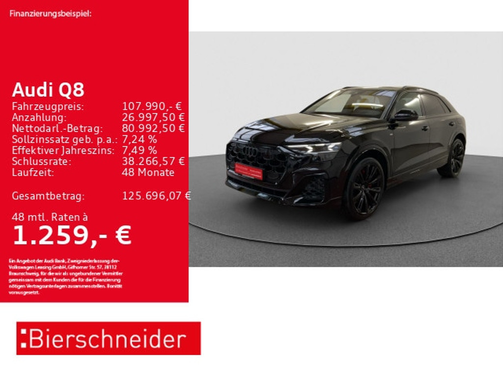 Audi Q8 2025 Hybride Benzine